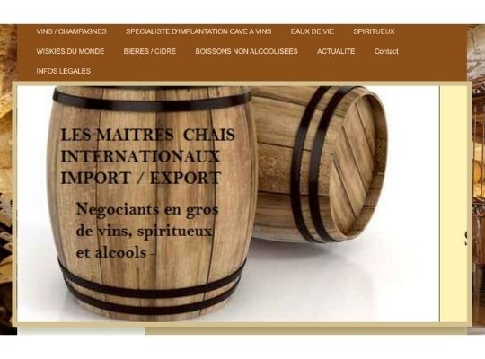 LES MAITRES CHAIS INTERNATIONAUX IMPORT/EXPORT