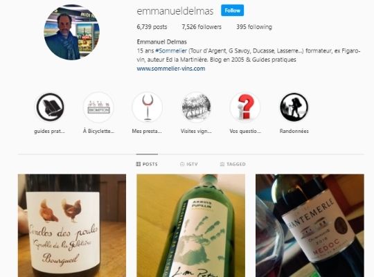 Emmanuel Delmas Instagram